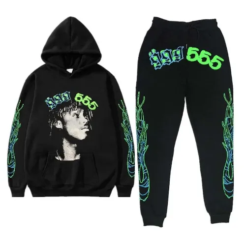 999 Club Young Thug Spider Black Tracksuit