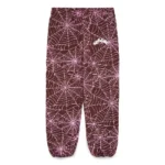 Aop Brown Sp5der Sweatpant