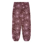 Aop Brown Sp5der Sweatpant back