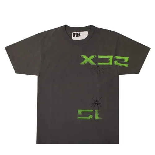 Black Sp5der Logo T-Shirt