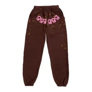 Brown Sp5der Classic Sweatpant