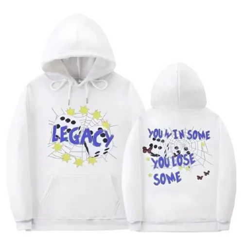 Double Sided Print Sp5der Hoodies