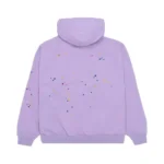 Purple Acai Sp5der Hoodie back