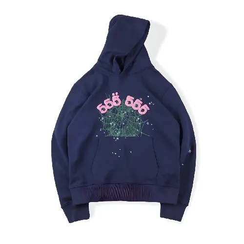 Sp5der 555555 Young Thug Blue Tracksuit hoodie