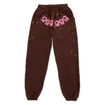 Sp5der Angel Number Brown Tracksuit pant