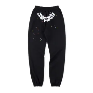 Sp5der Black Sweatpant