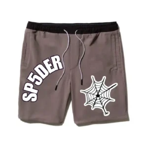 Sp5der Complex Hybrid Charcoal Short