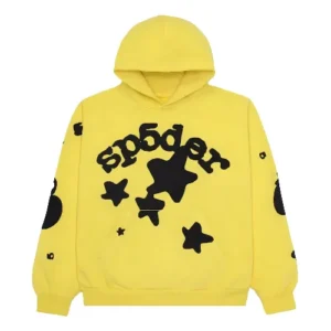 Sp5der Gold Beluga Hoodie