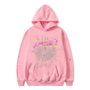 Sp5der Pink Hoodie