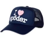 Navy Sp5der Souvenir Trucker back